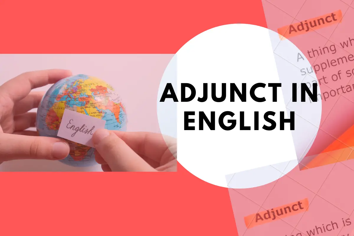 Adjunct in english