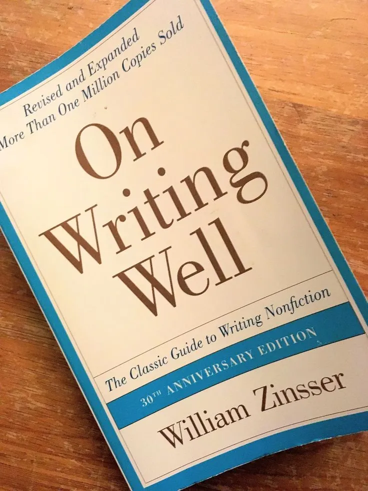 On Writing Well" by William Zinsser